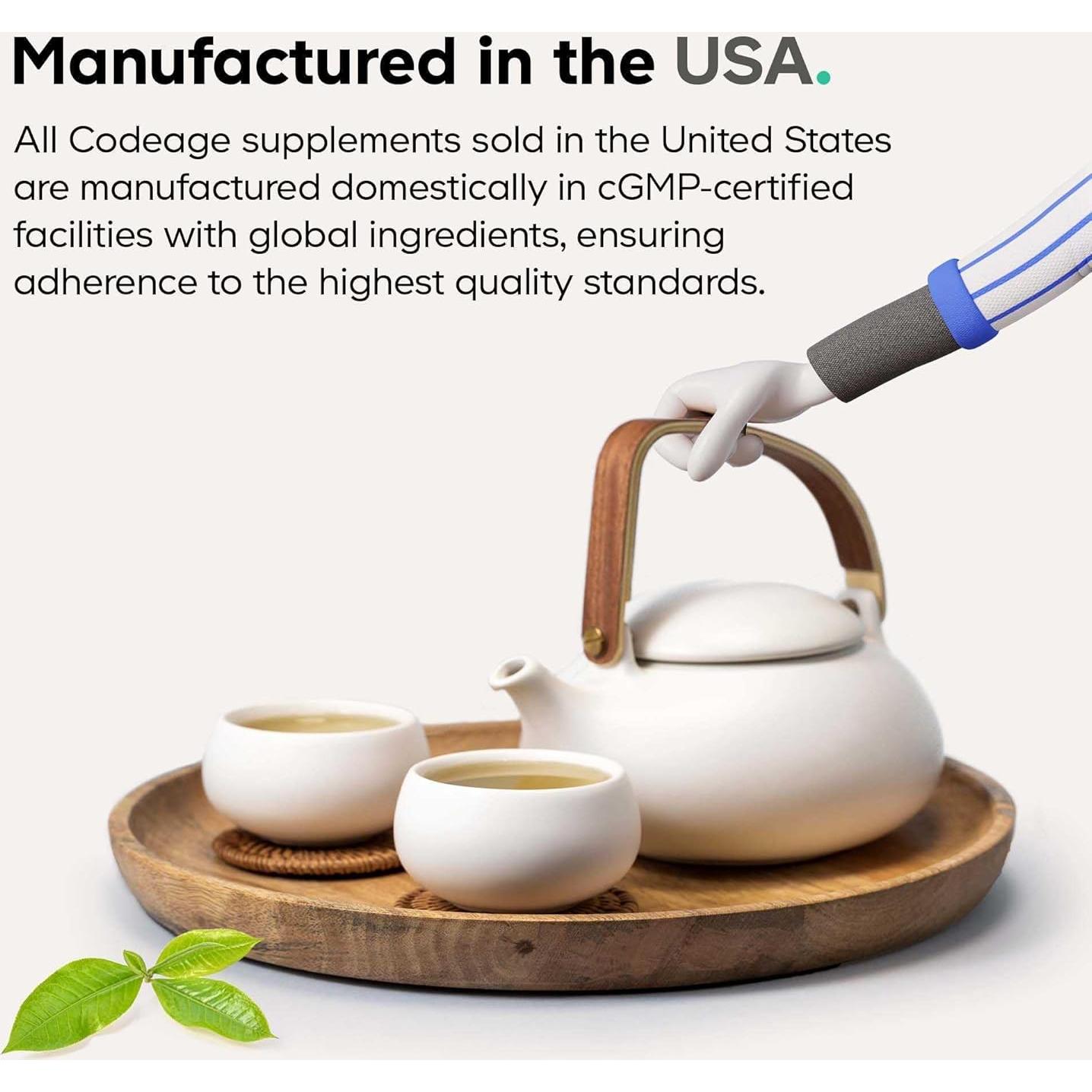 Vitaminas para el Cabello Codeage 10000 mcg Biotina y Colágeno