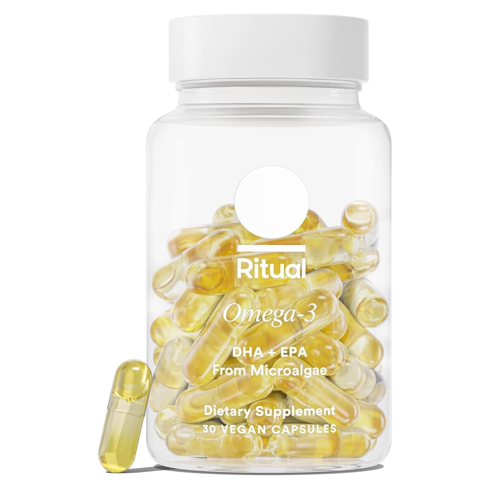 Omega 3 Vegano Ritual 500mg DHA EPA 30 Cápsulas