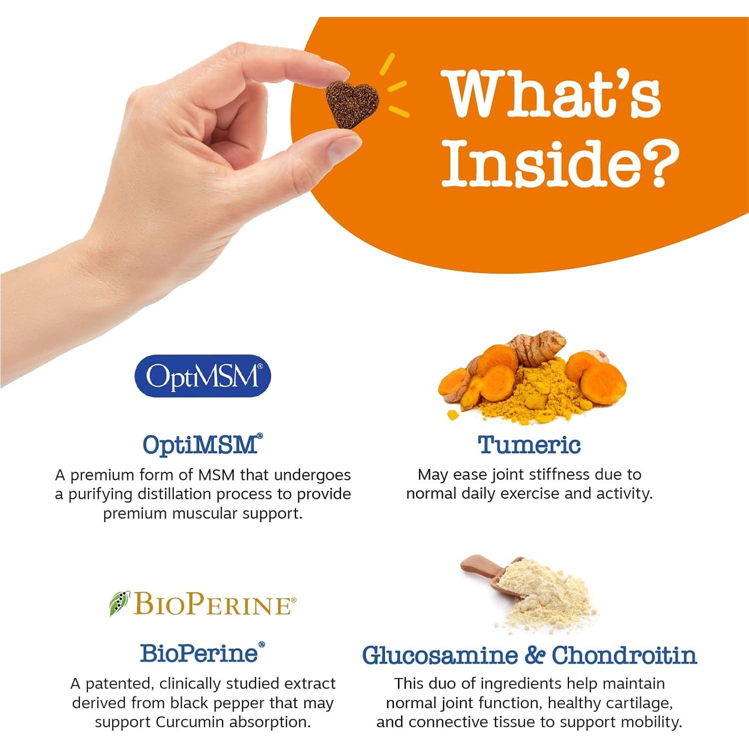 Zesty Paws Suplemento Articular para Perros - 90 Masticables de Pollo