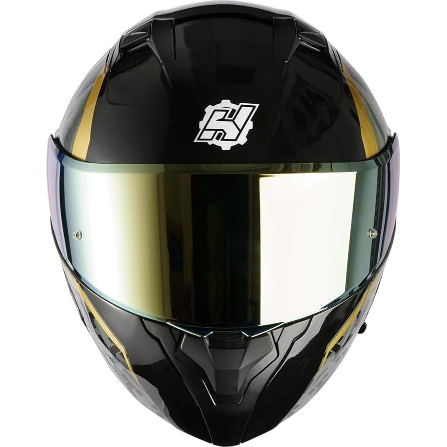 Casco HAX Modular Flip-Up Wind Gold 2.19 kg Aprobado DOT/ECE