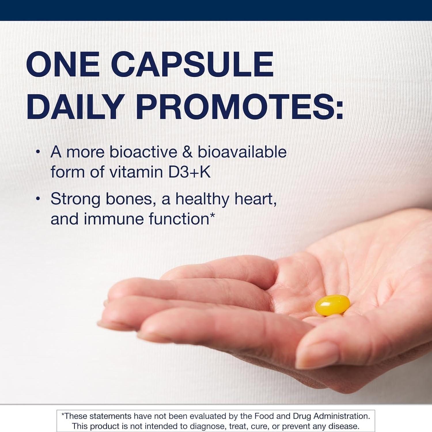 Metagenics Vitamina D3 5000 UI + K2 - 60 Gelatinas Blandas