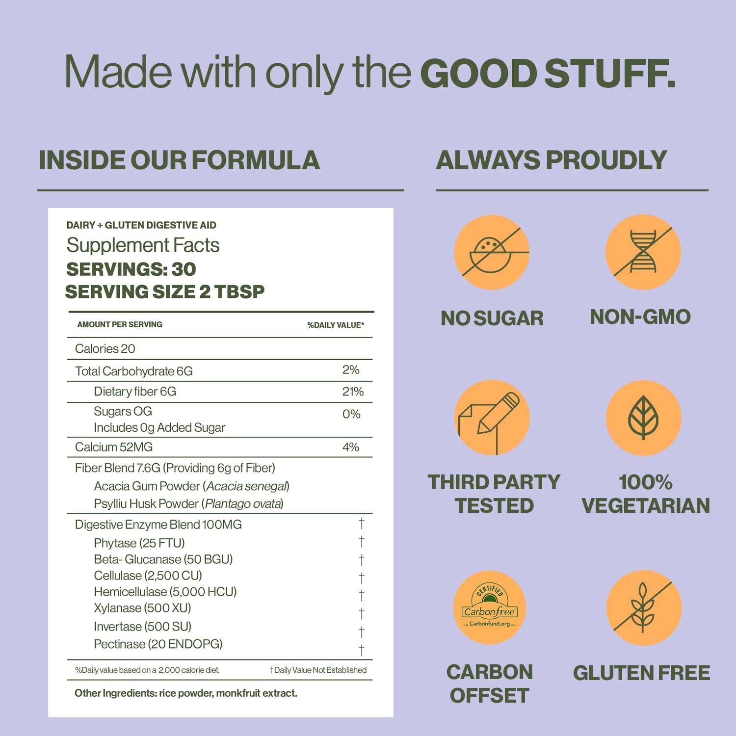 Suplemento de Fibra en Polvo Hilma - 30 Porciones Vegano