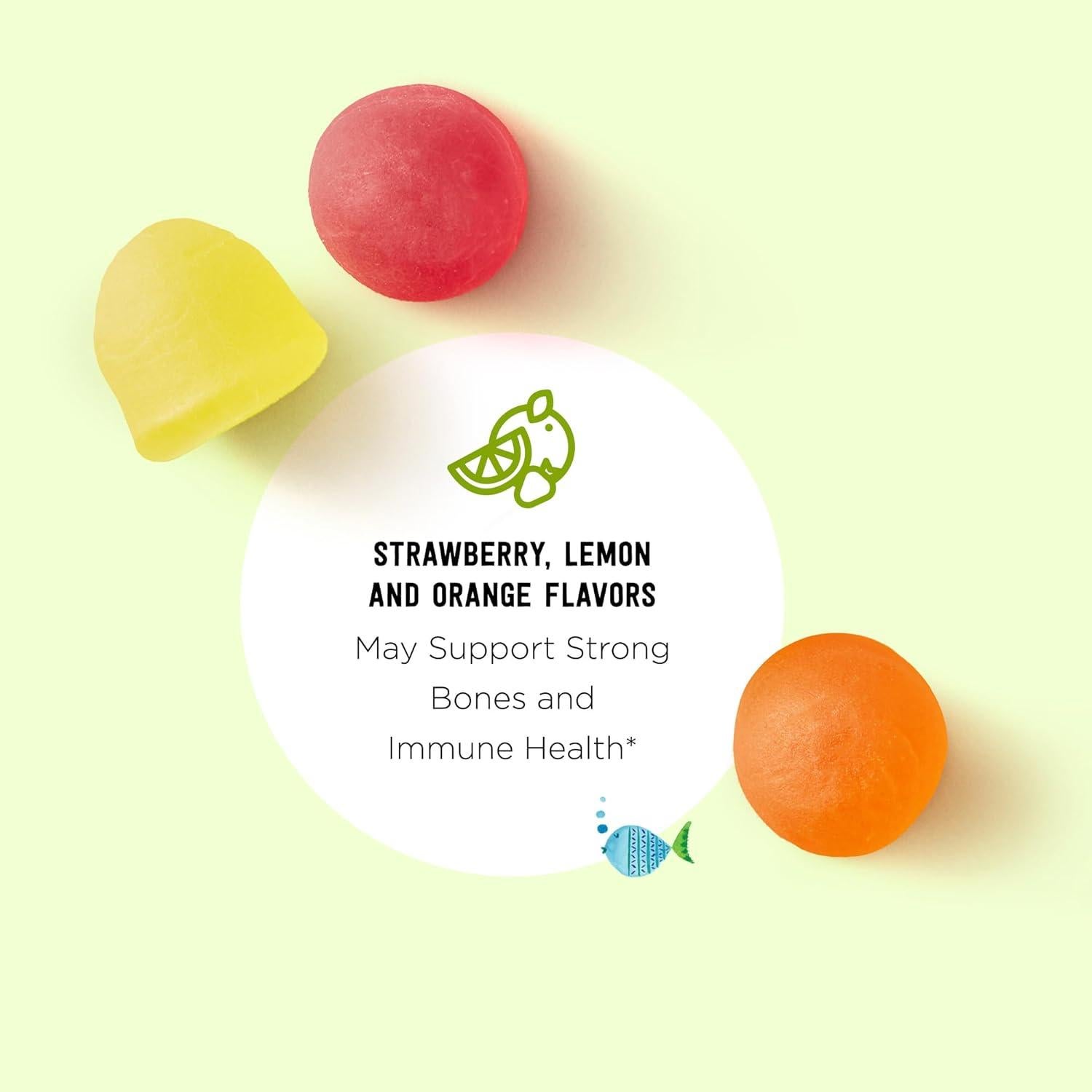 Gominolas Orgánicas Vitamina D3 Mama Bear 25 mcg 80 Unidades