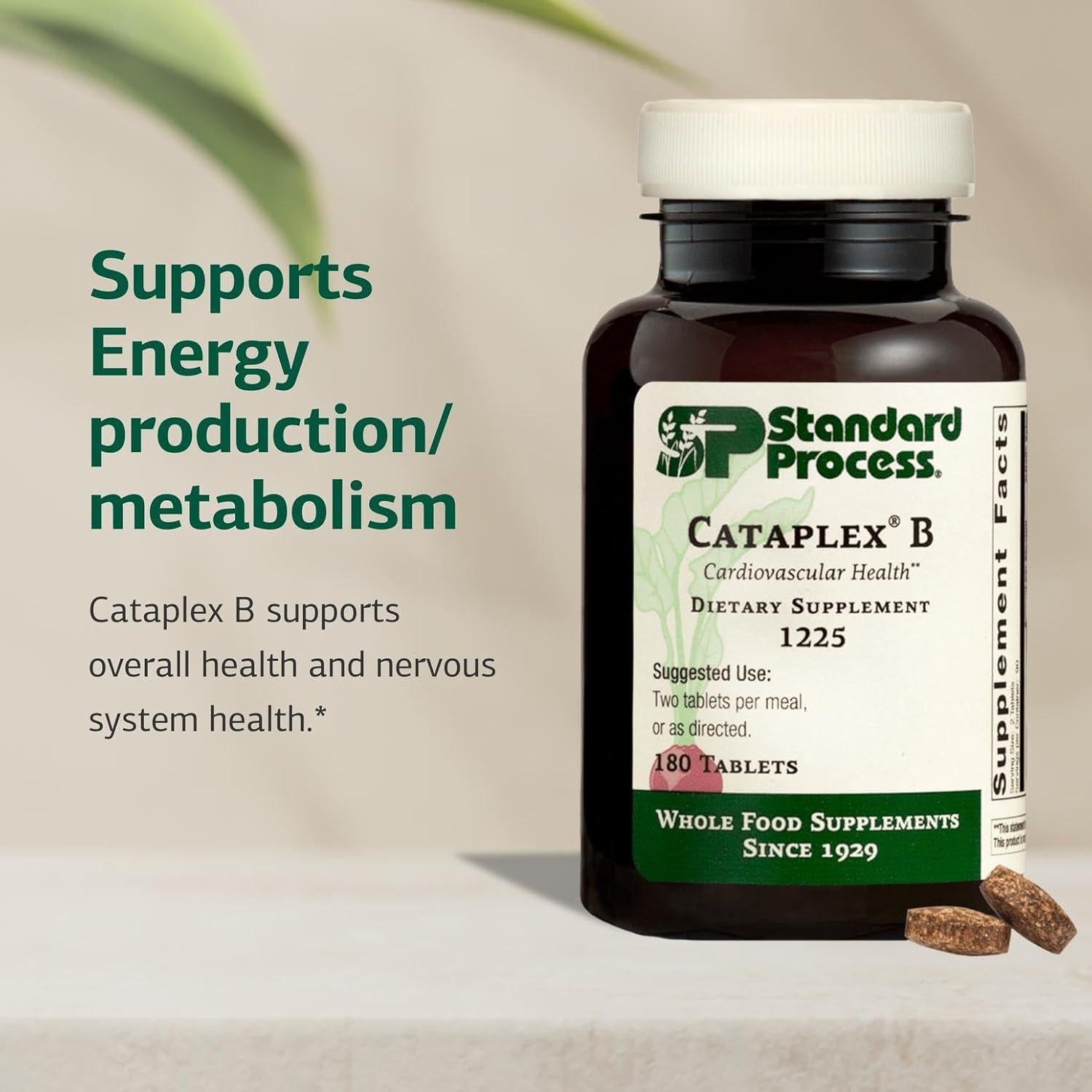 Cataplex B Standard Process - 180 Tabletas de Vitaminas B