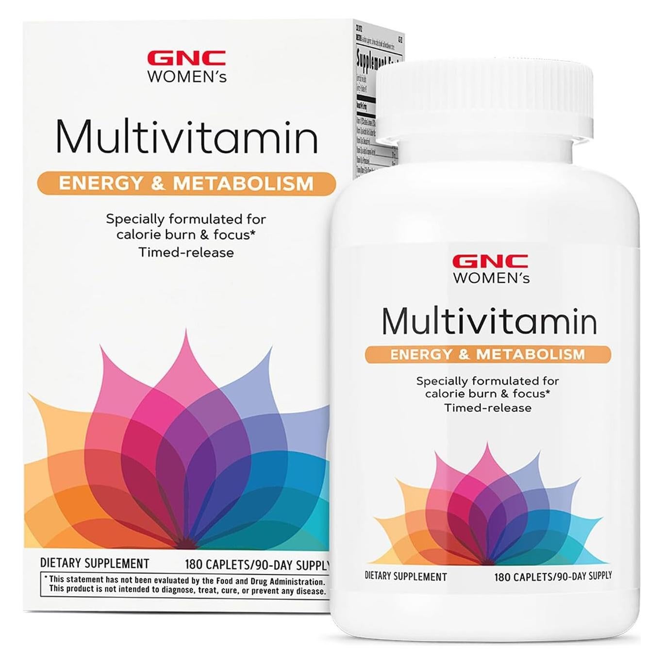 Multivitaminas GNC para Mujeres 180 ct Energía y Metabolismo