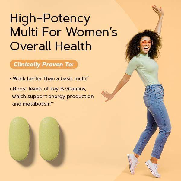 Multivitaminas GNC para Mujeres 180 ct Energía y Metabolismo