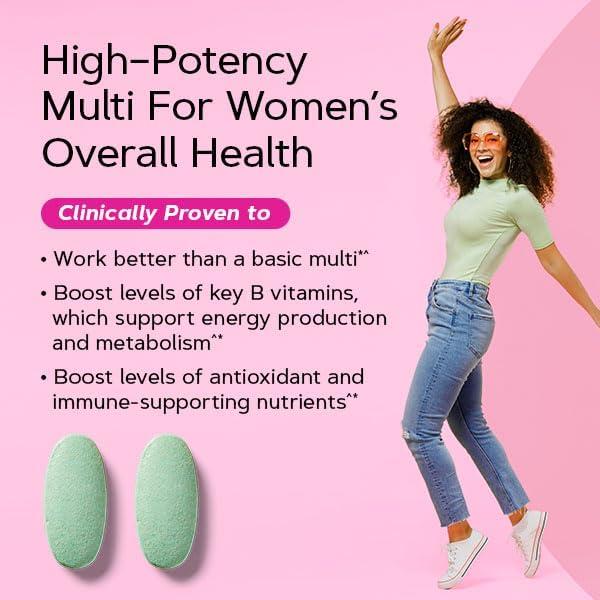 GNC Multivitaminas Ultra Mega Mujeres 90 tabletas - Soporte Inmunológico y Belleza