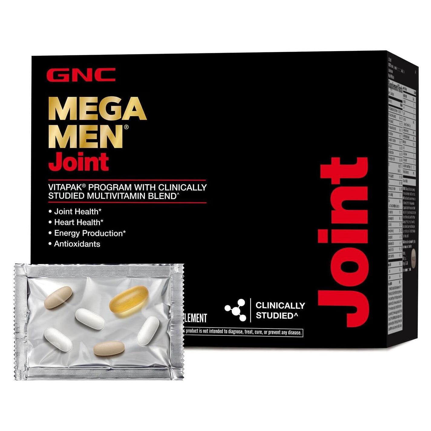 Vitapak Mega Men GNC - Suplemento Articulaciones 30 Paquetes