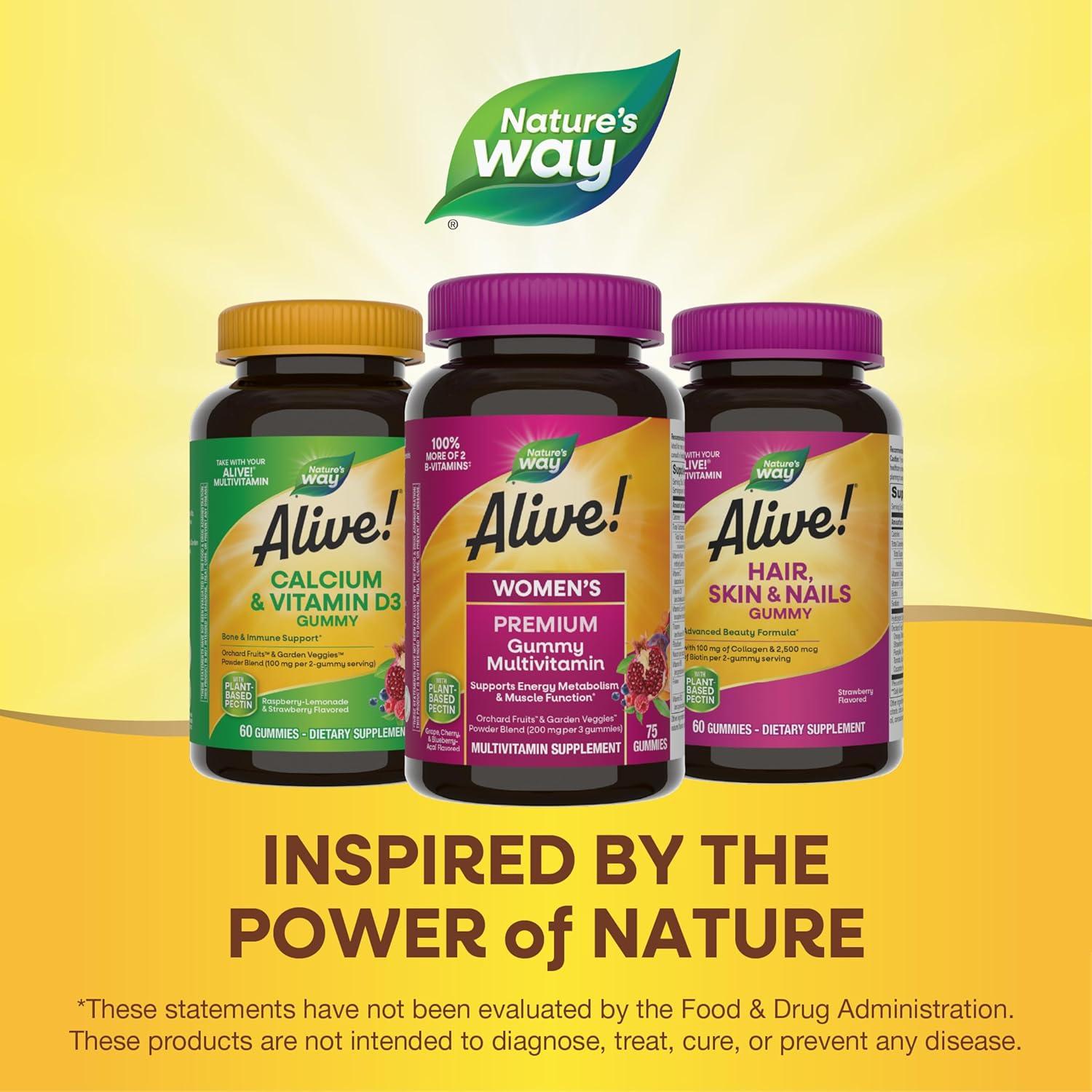 Multivitaminas Gummy Premium para Mujeres Nature's Way 75 G