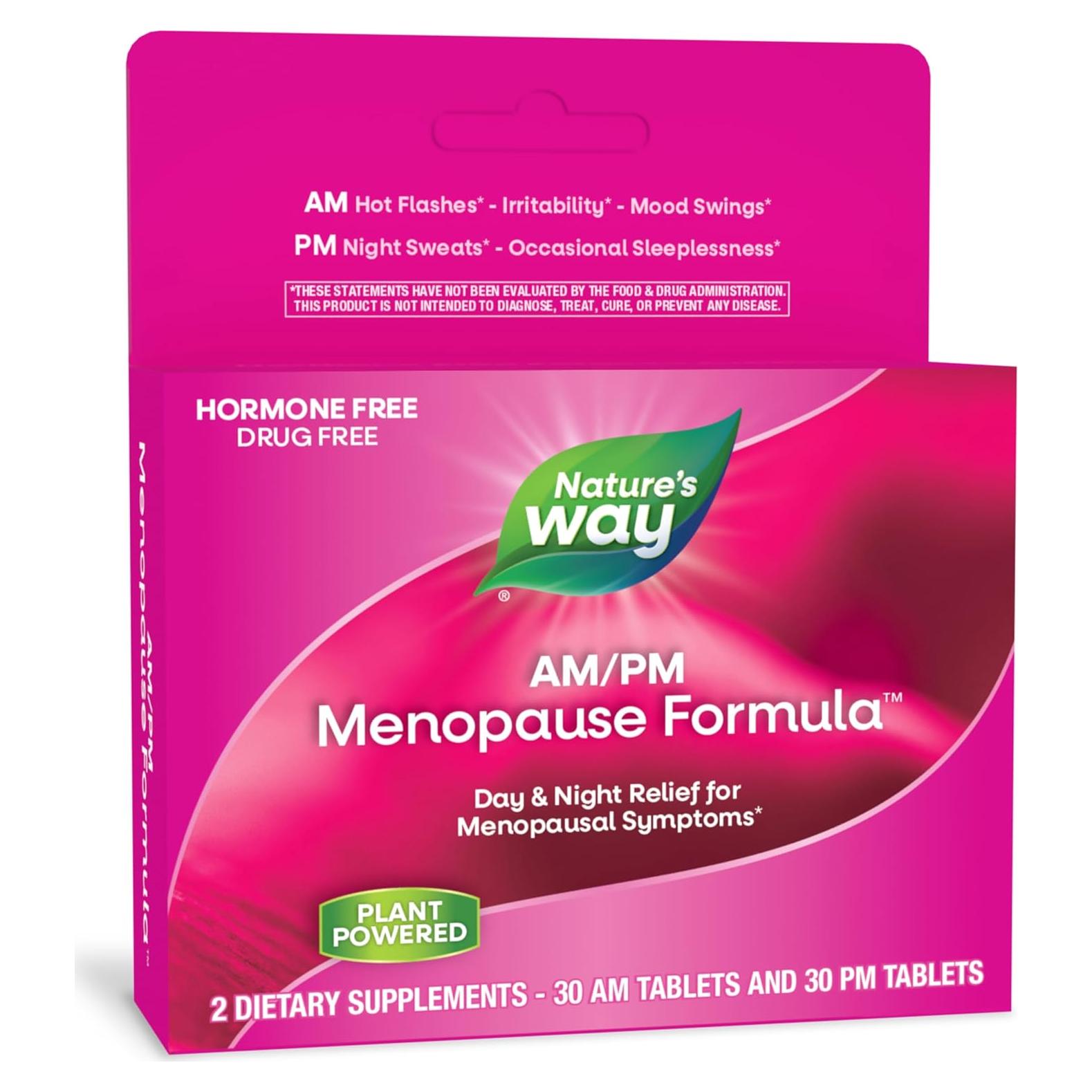 Fórmula de Menopausia AM/PM Nature's Way 60 Tabletas