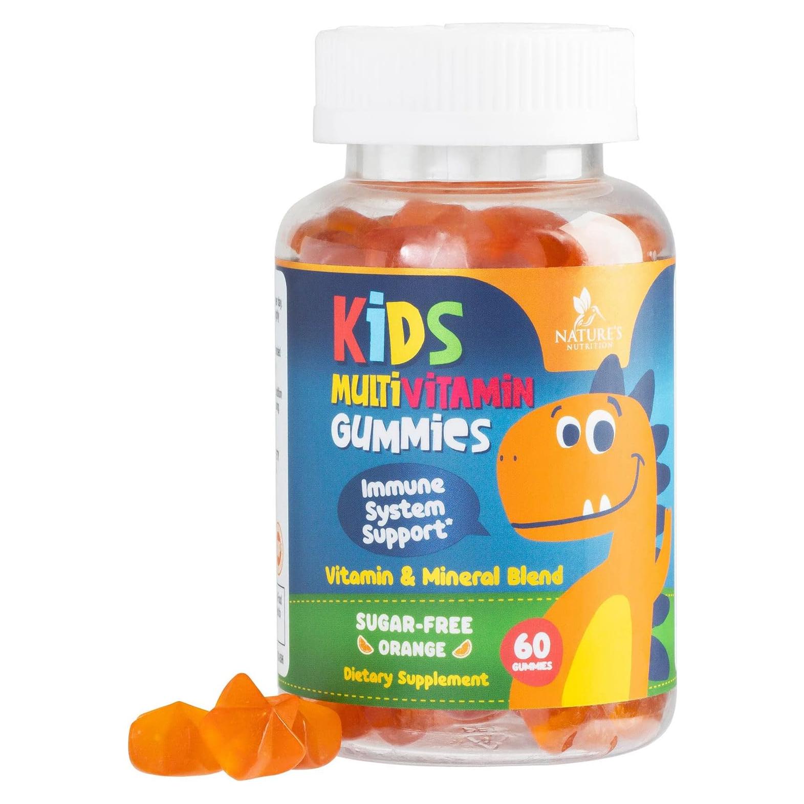 Gominolas Multivitamínicas para Niños Nature's Nutrition 60 Unidades