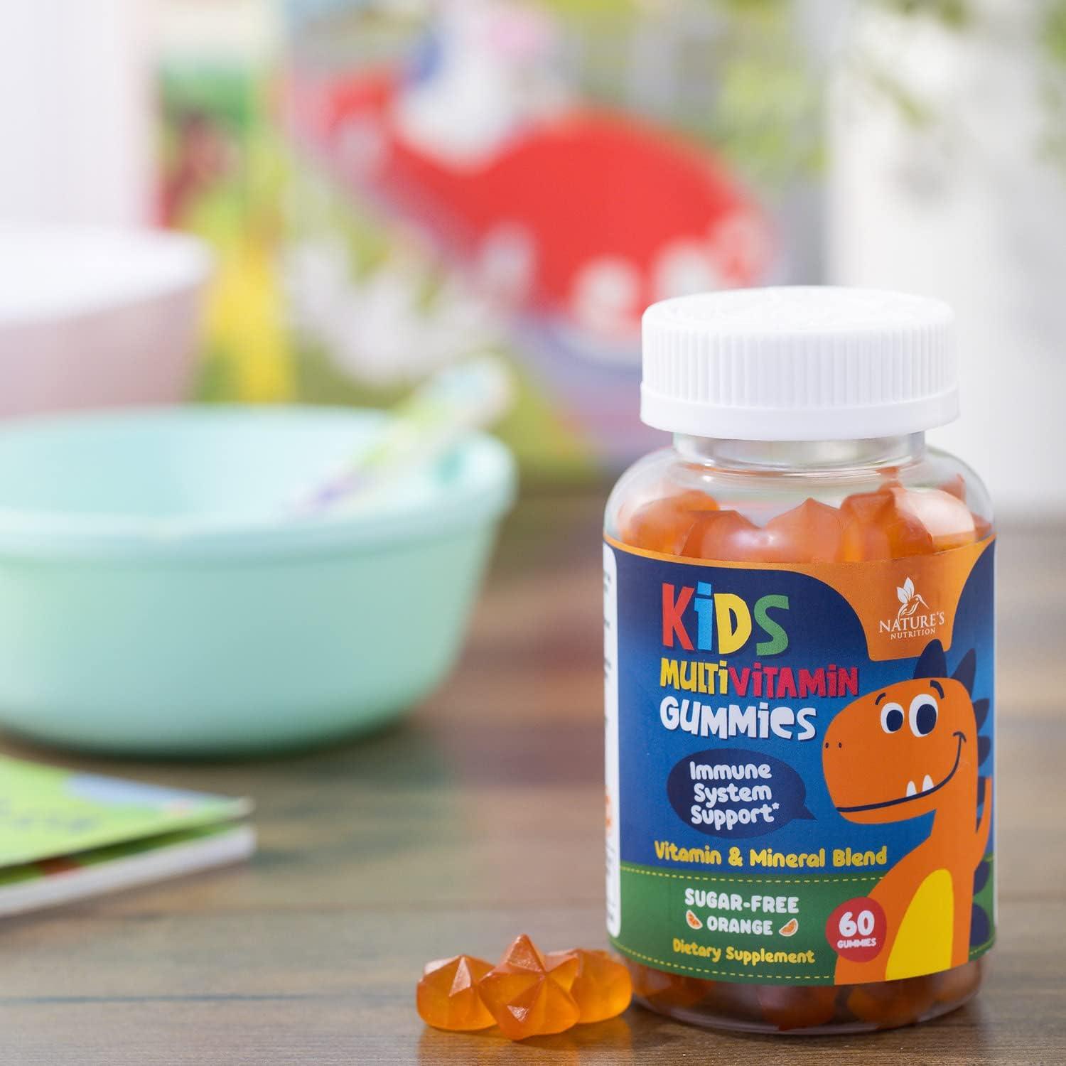 Gominolas Multivitamínicas para Niños Nature's Nutrition 60 Unidades