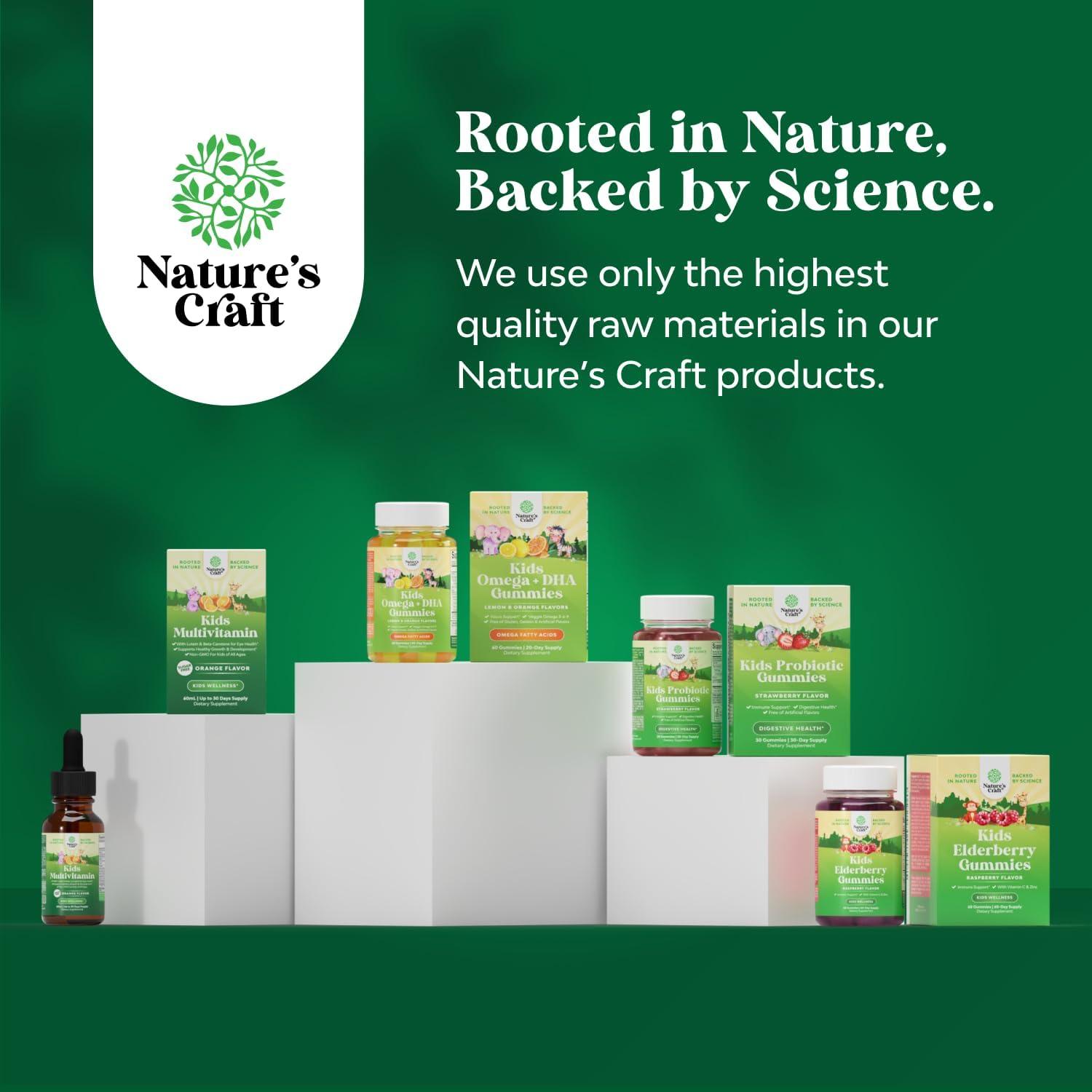 Multivitamina Líquida Natures Craft para Niños 30 Porciones