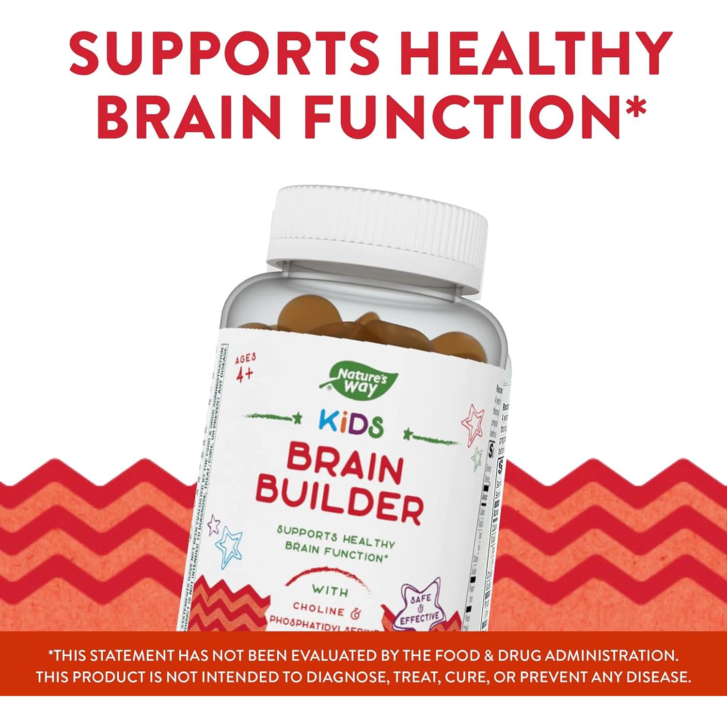 Suplemento Cerebral para Niños Nature's Way Gomas 60 Unidades