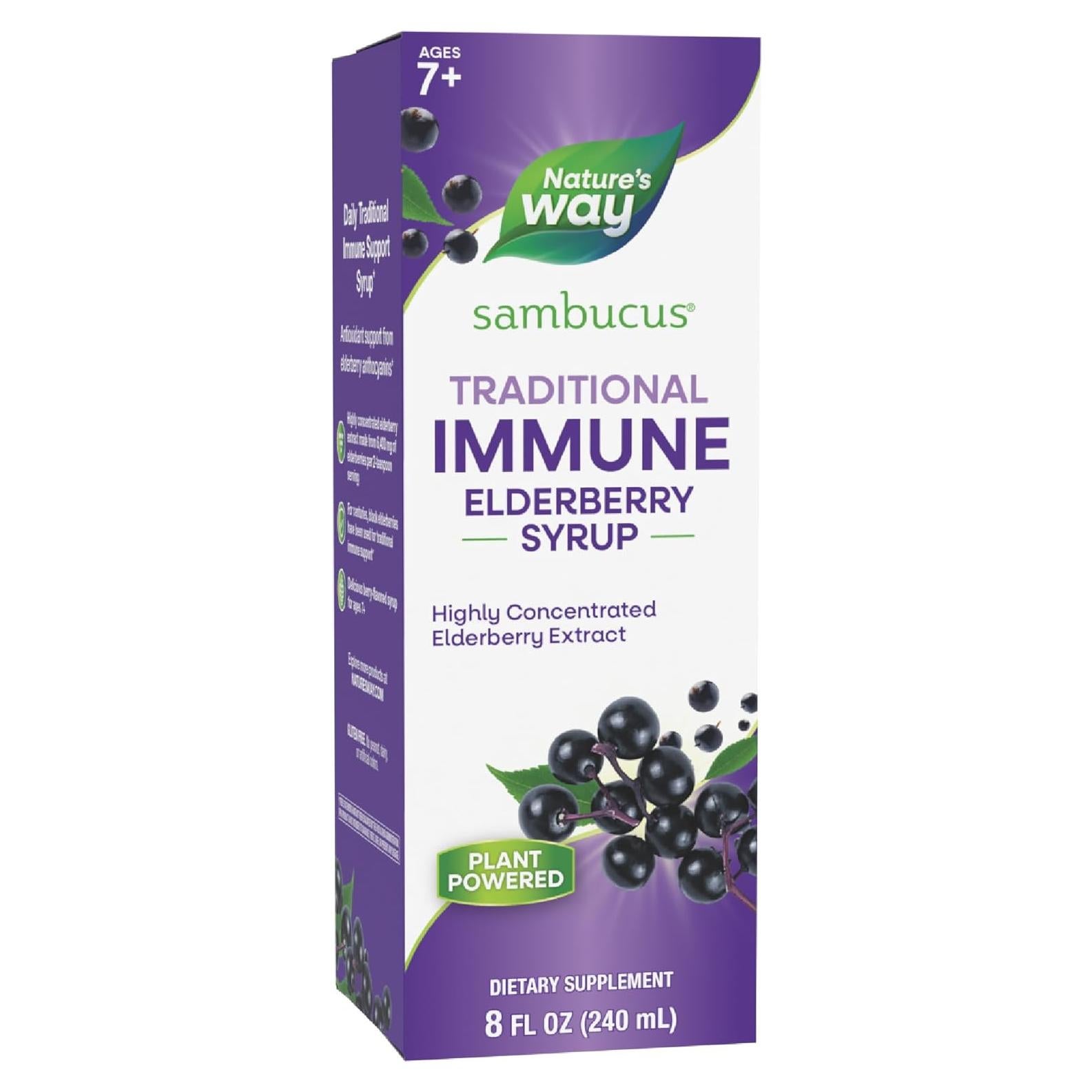 Jarabe Inmunológico Sambucus Nature's Way 236.6 mL Antioxidante