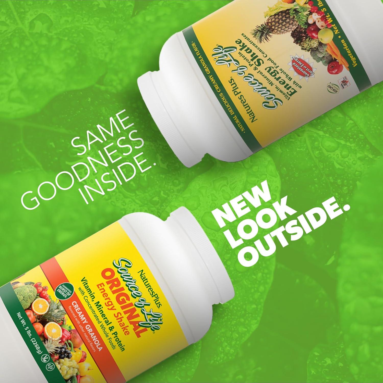 Batido Energético Natures Plus Fuente de Vida 2.27 kg - 13g Proteína