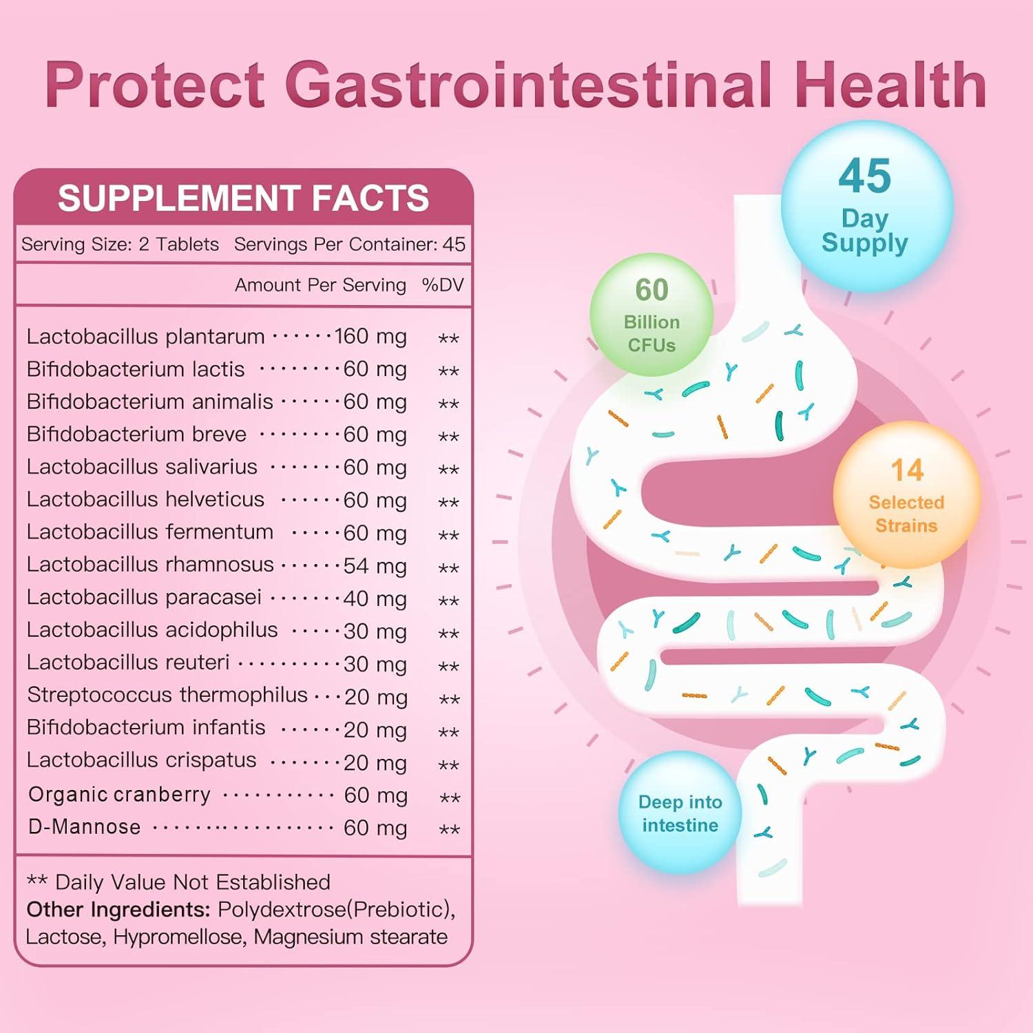 Probioticos para Mujeres Nature Target 60 Mil Millones CFU