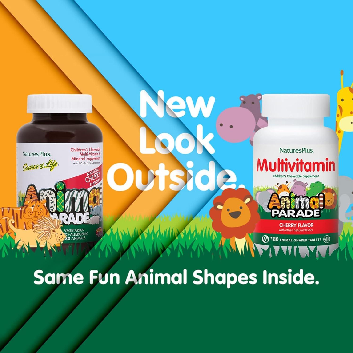 Multivitaminas Masticables para Niños Nature's Plus Cereza 180 Tab