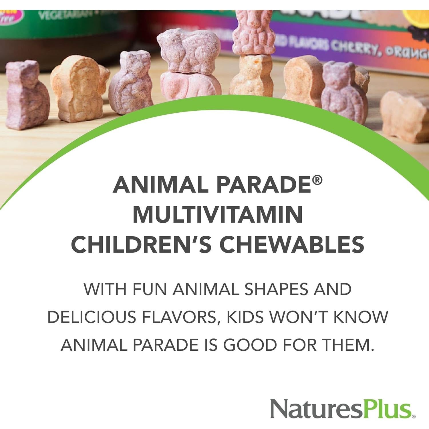 Multivitaminas Masticables para Niños Nature's Plus Cereza 180 Tab