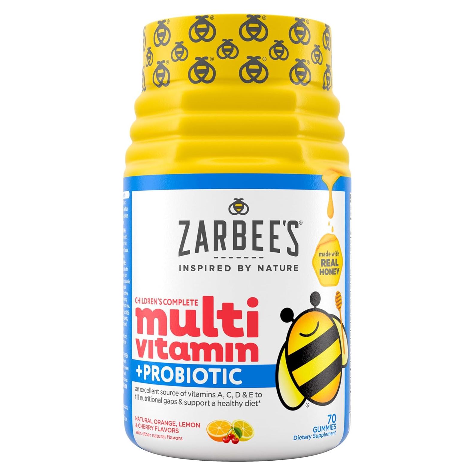 Gomitas Multivitamínicas Zarbee para Niños 70 Unidades