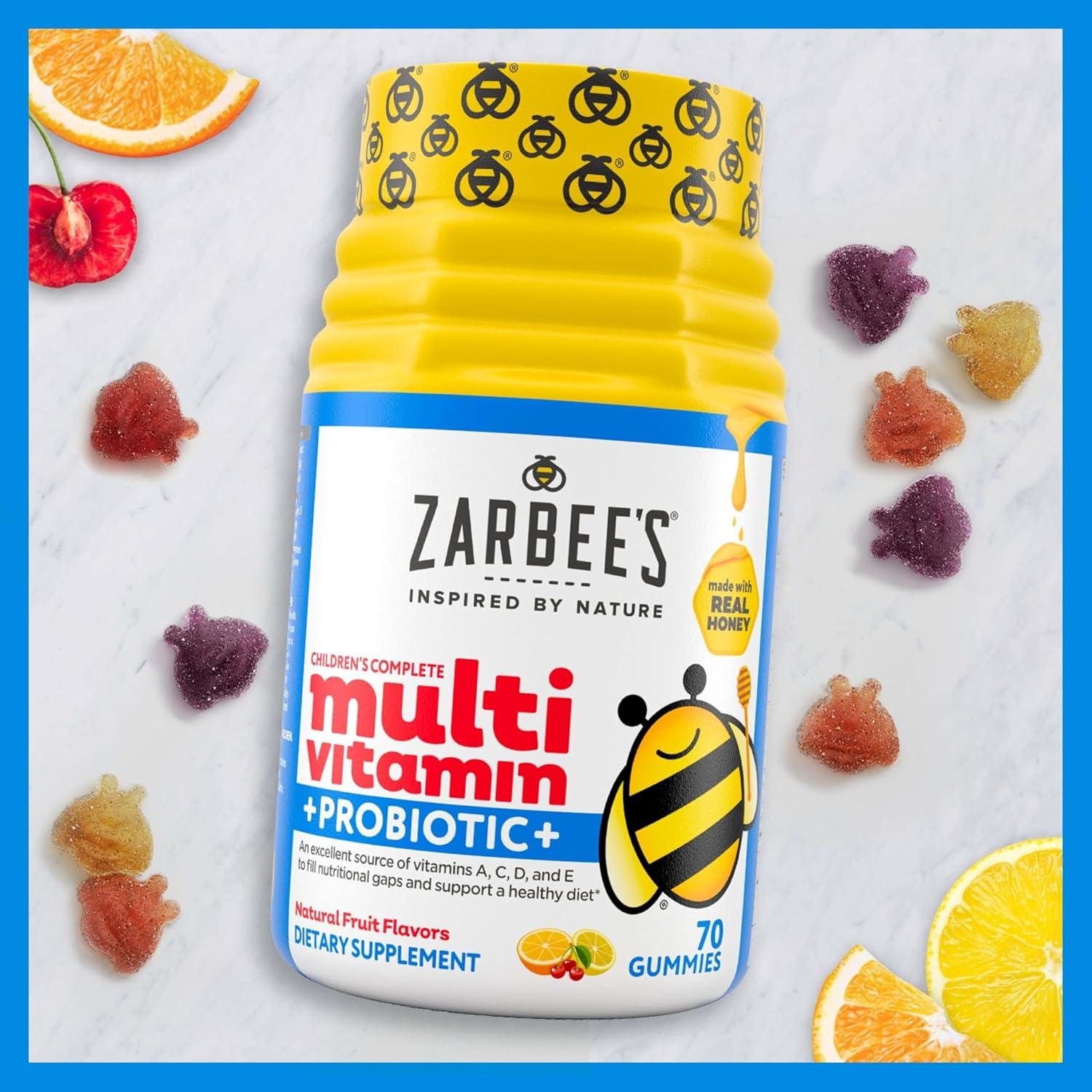 Gomitas Multivitamínicas Zarbee para Niños 70 Unidades