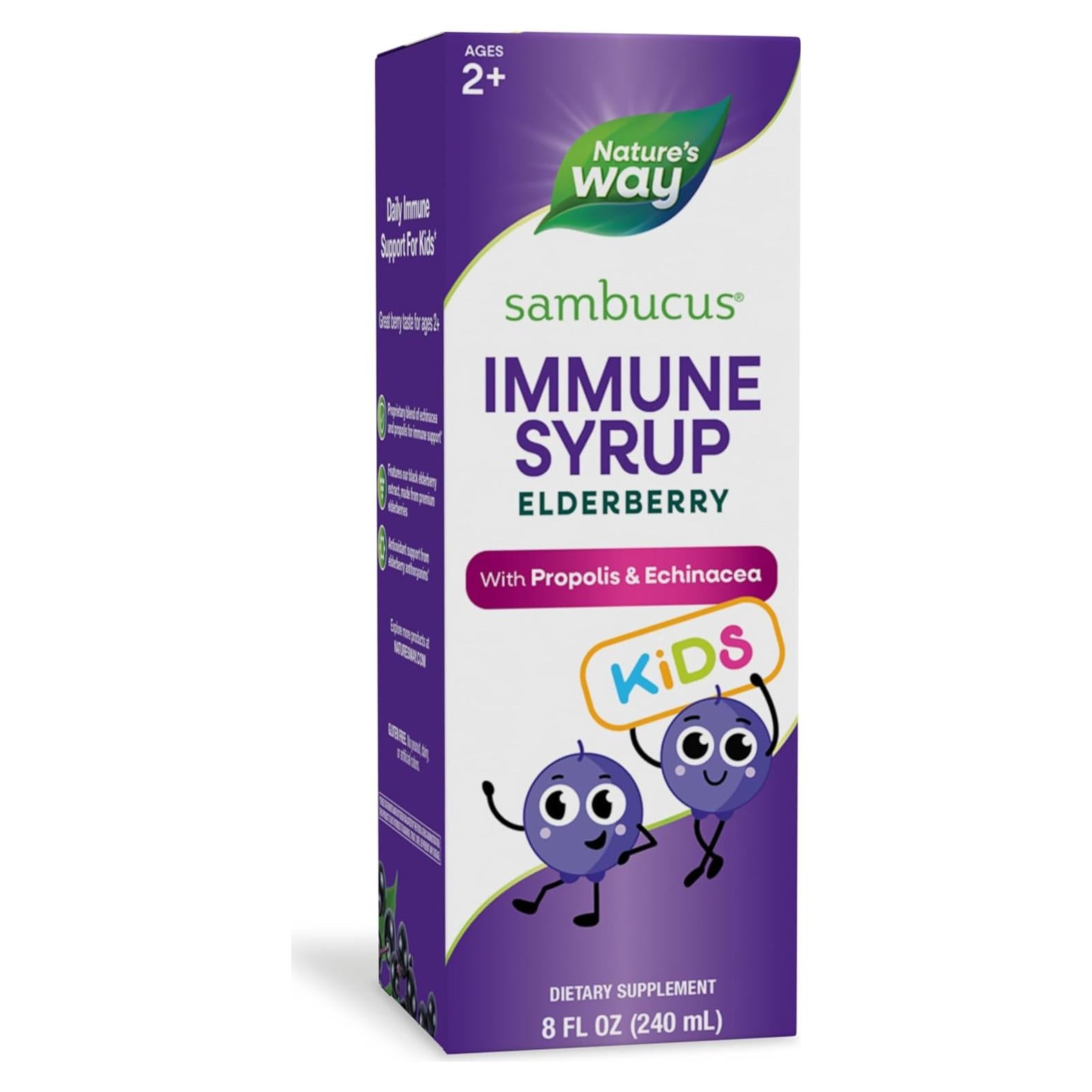 Jarabe Inmunológico de Saúco Nature's Way 236.6 ml Niños