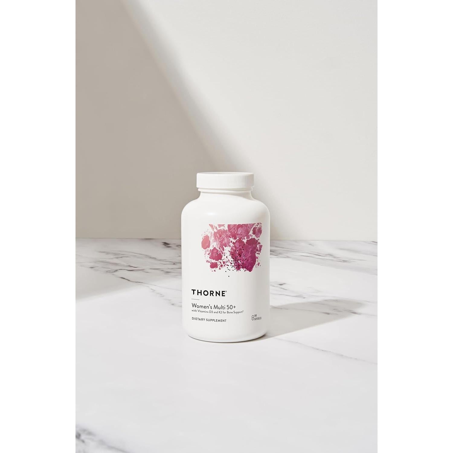 Multivitamínico Thorne 50+ Mujeres - 180 Cápsulas Salud Integral