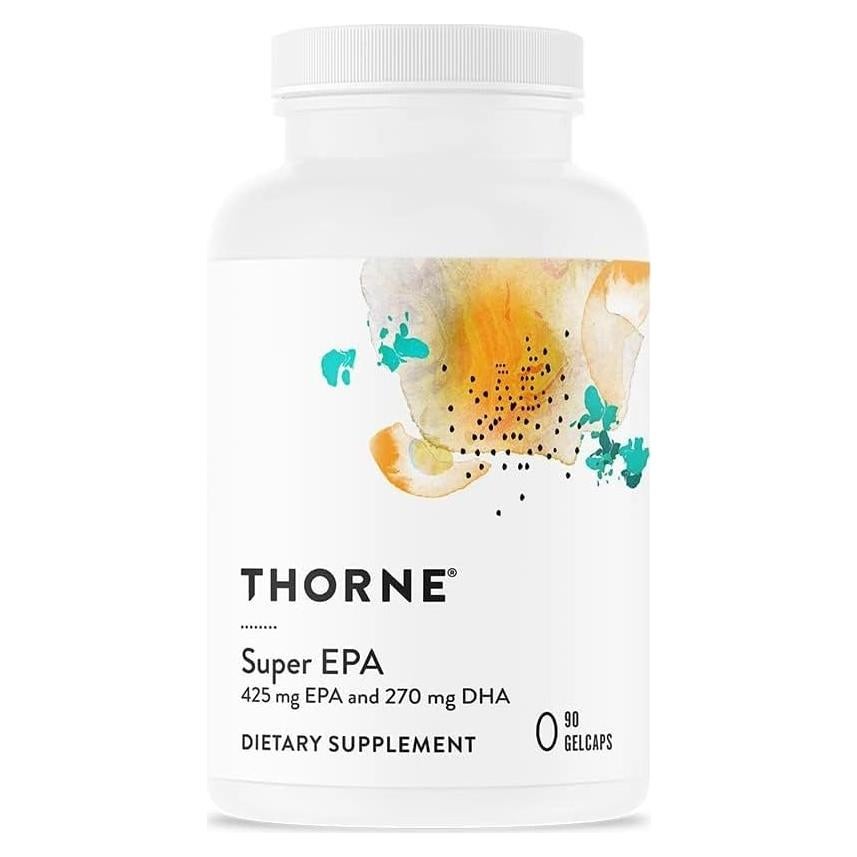 Suplemento Omega-3 Thorne Super EPA 425mg - 90 Gelcaps