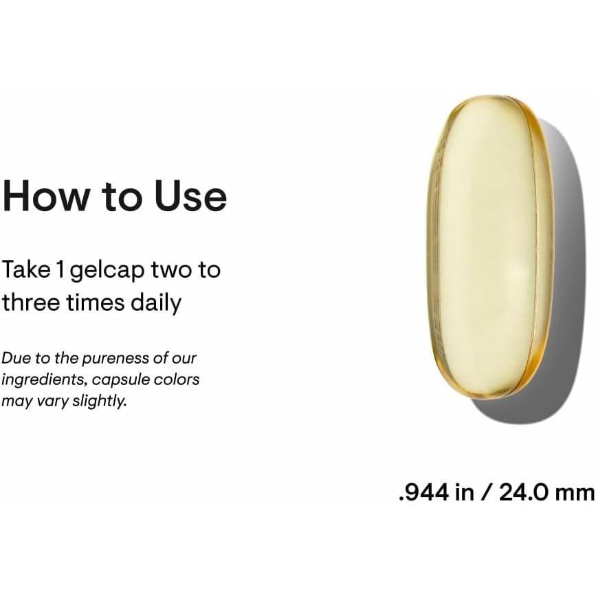 Suplemento Omega-3 Thorne Super EPA 425mg - 90 Gelcaps