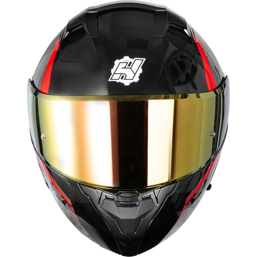 Casco HAX Modular Flip-Up Rojo Viento XXL Ligero y Seguro