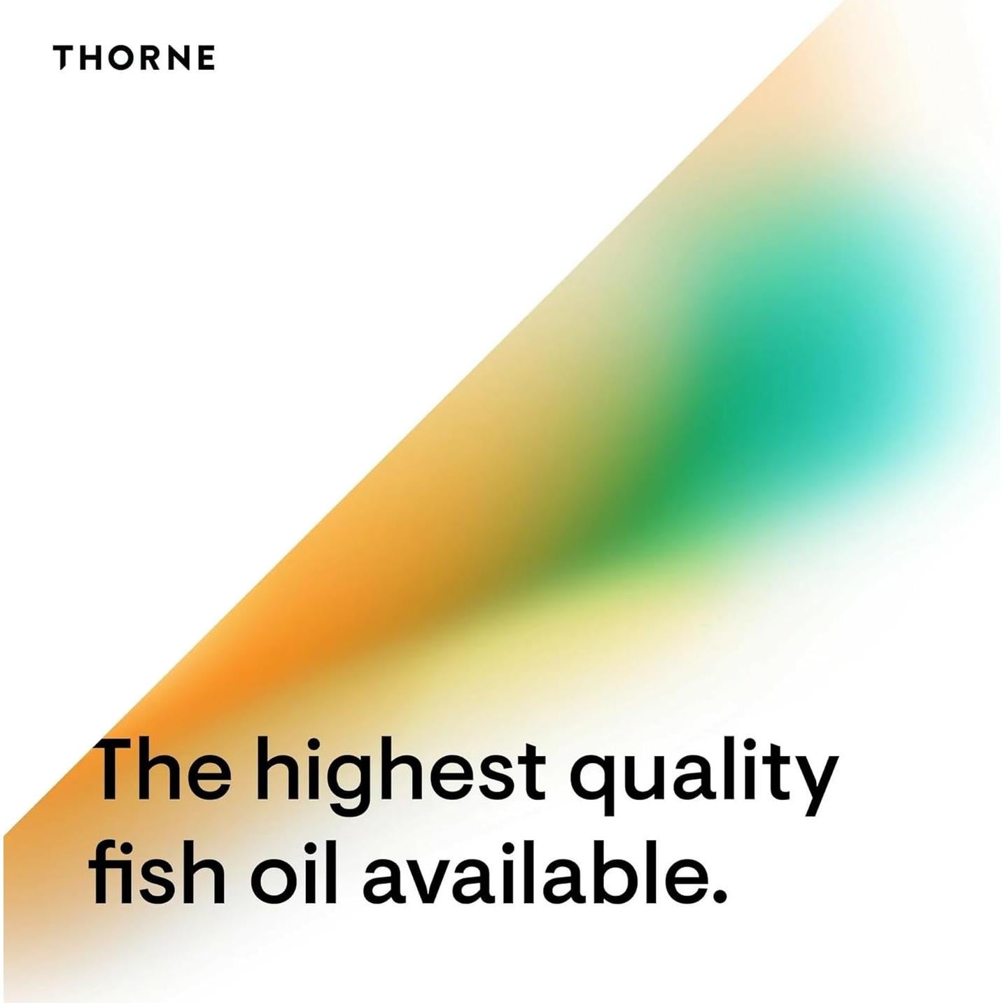 Suplemento Omega-3 con CoQ10 Thorne - 90 Gelcaps