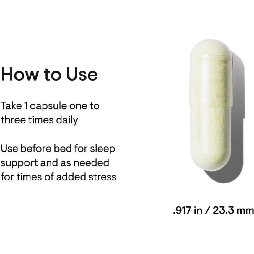 Suplemento GABA Thorne PharmaGABA-250 - 250 mg - 60 Cápsulas