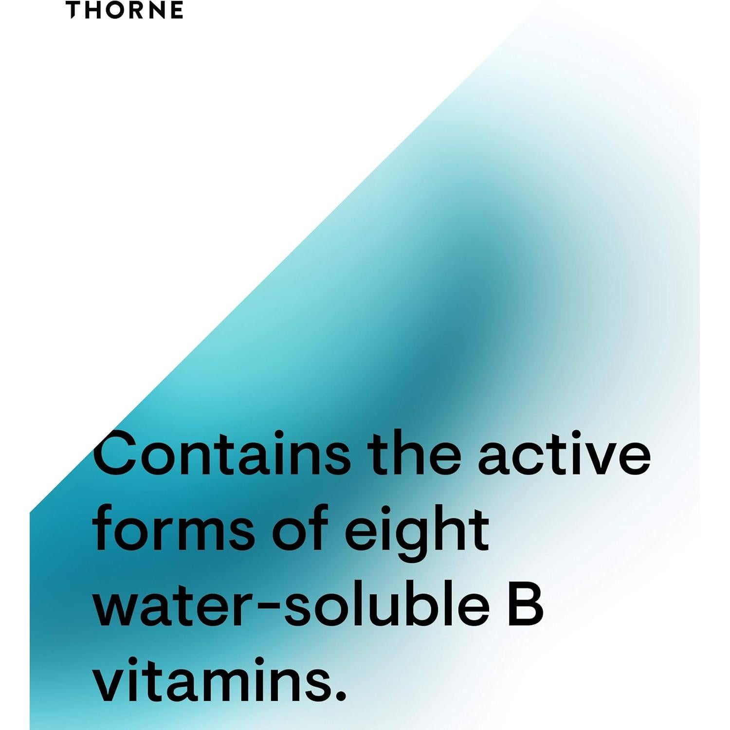 Complejo de Vitaminas B Thorne B-Complejo #12 - 60 Cápsulas
