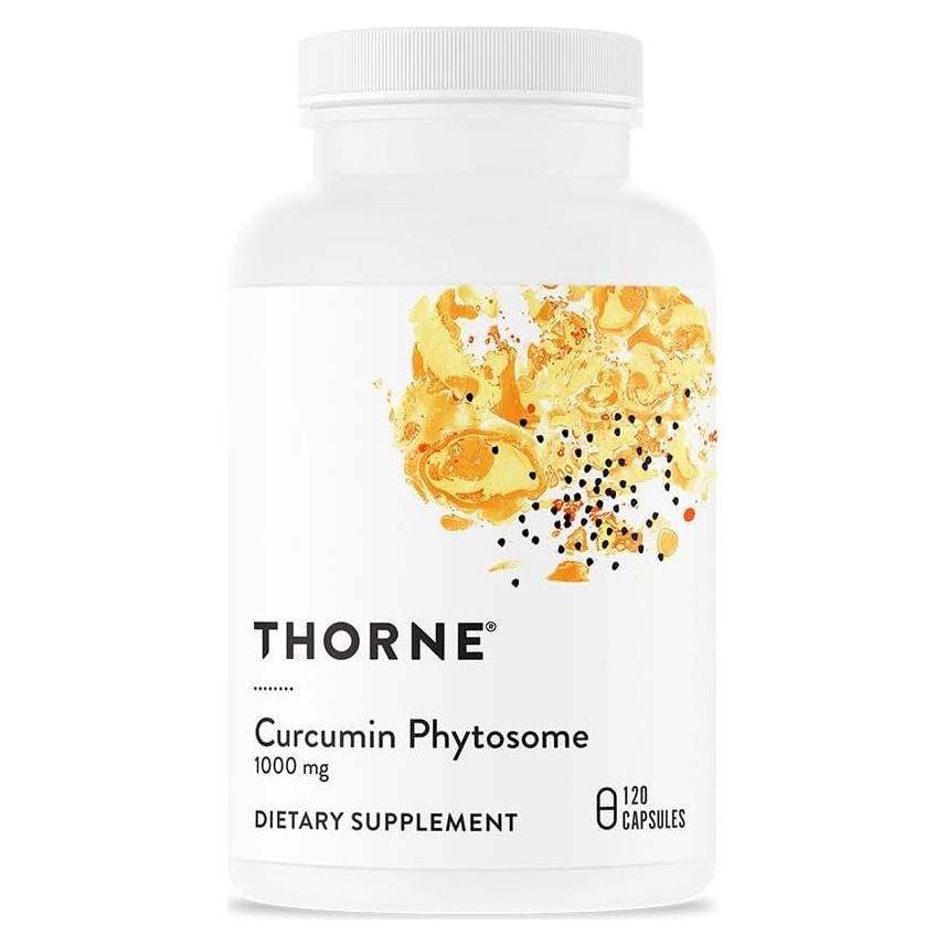Curcumina Fitósoma Thorne 1000 mg - 120 Cápsulas Alta Absorción