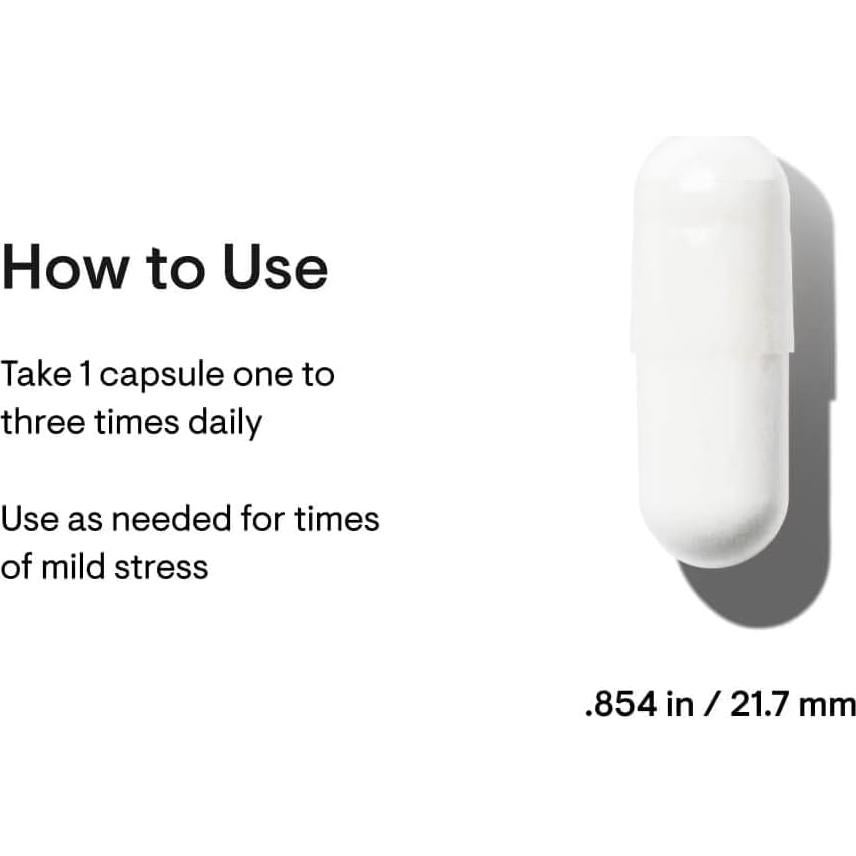 Suplemento GABA Thorne PharmaGABA-100 100 mg 60 Cápsulas