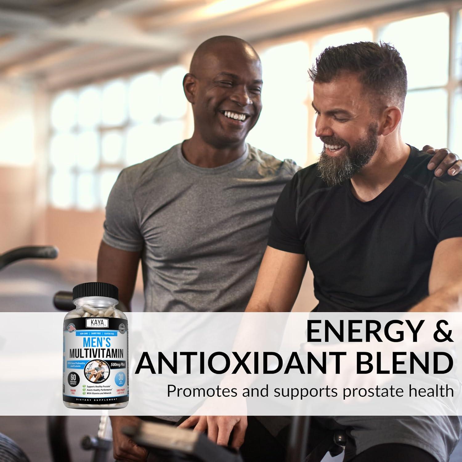 Multivitamina para Hombres Kaya Naturals - 60 Cápsulas Vegetales