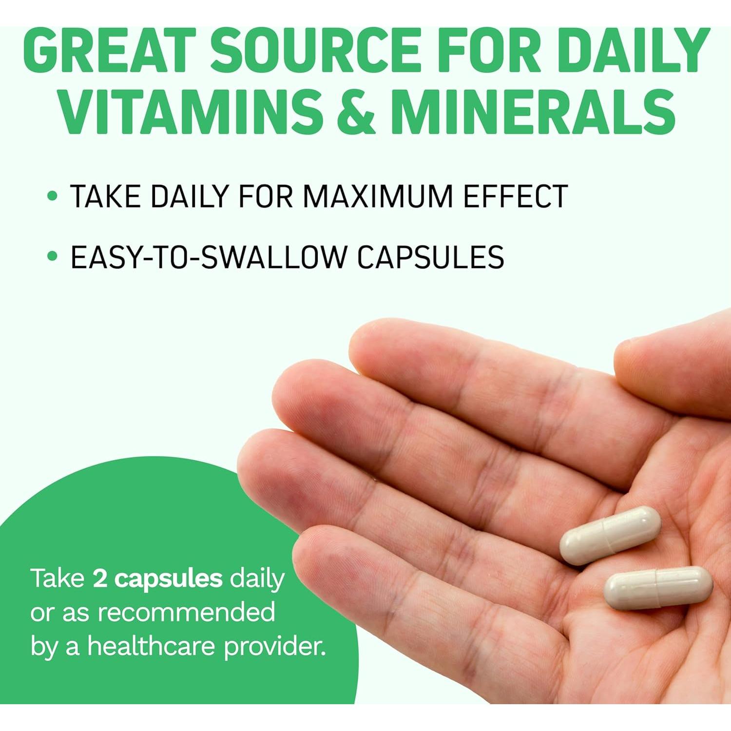 Multivitamínico Herbtonics para Adolescentes 60 Cápsulas Veganas