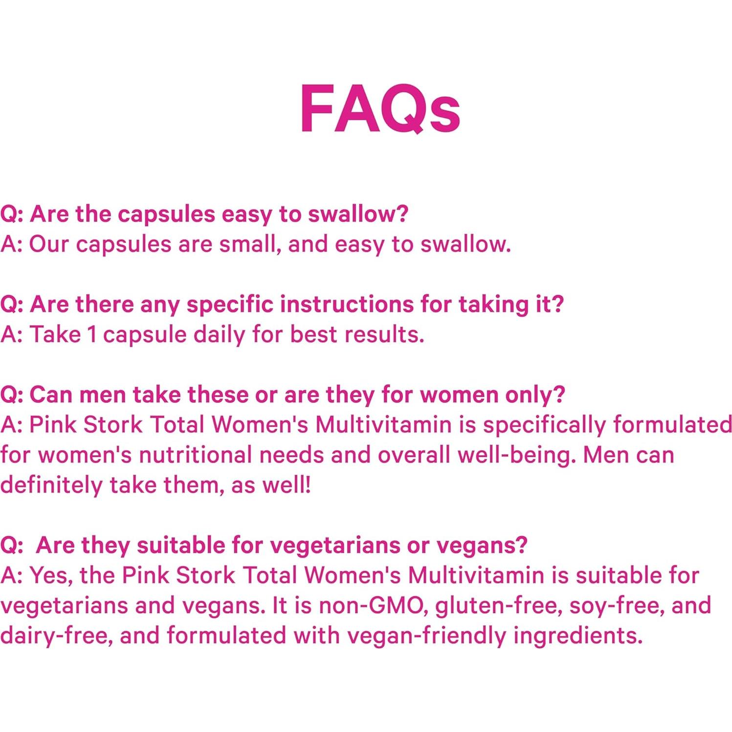 Multivitamina Total para Mujeres Pink Stork - 30 Cápsulas