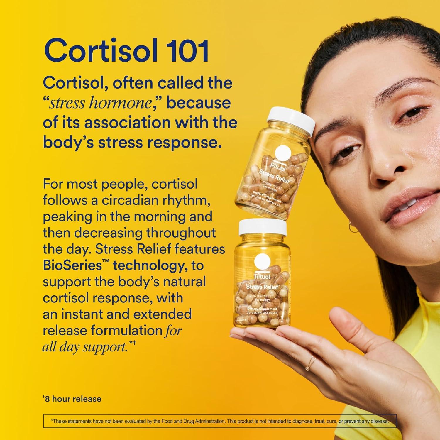 Suplemento Ritual BioSeries Alivio del Estrés 30 Días