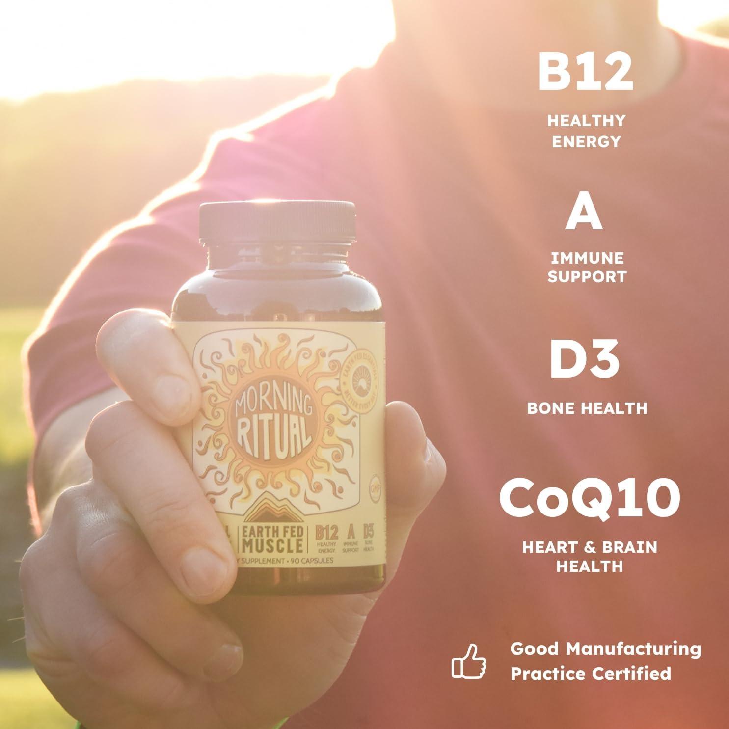 Multivitamínico Ritual Matutino Earth Fed Muscle Mujeres 60 Cápsulas