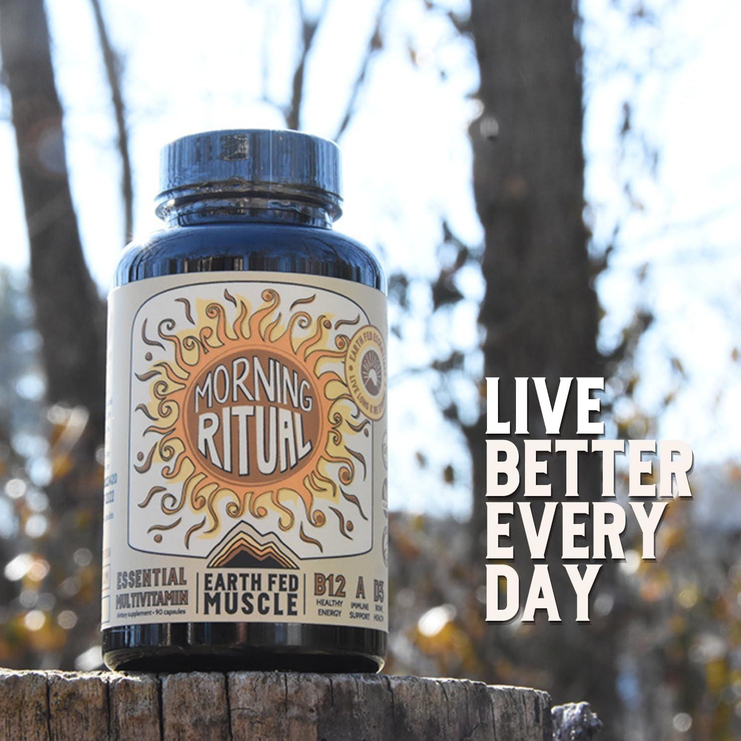 Multivitamínico Ritual Matutino Earth Fed Muscle Mujeres 60 Cápsulas