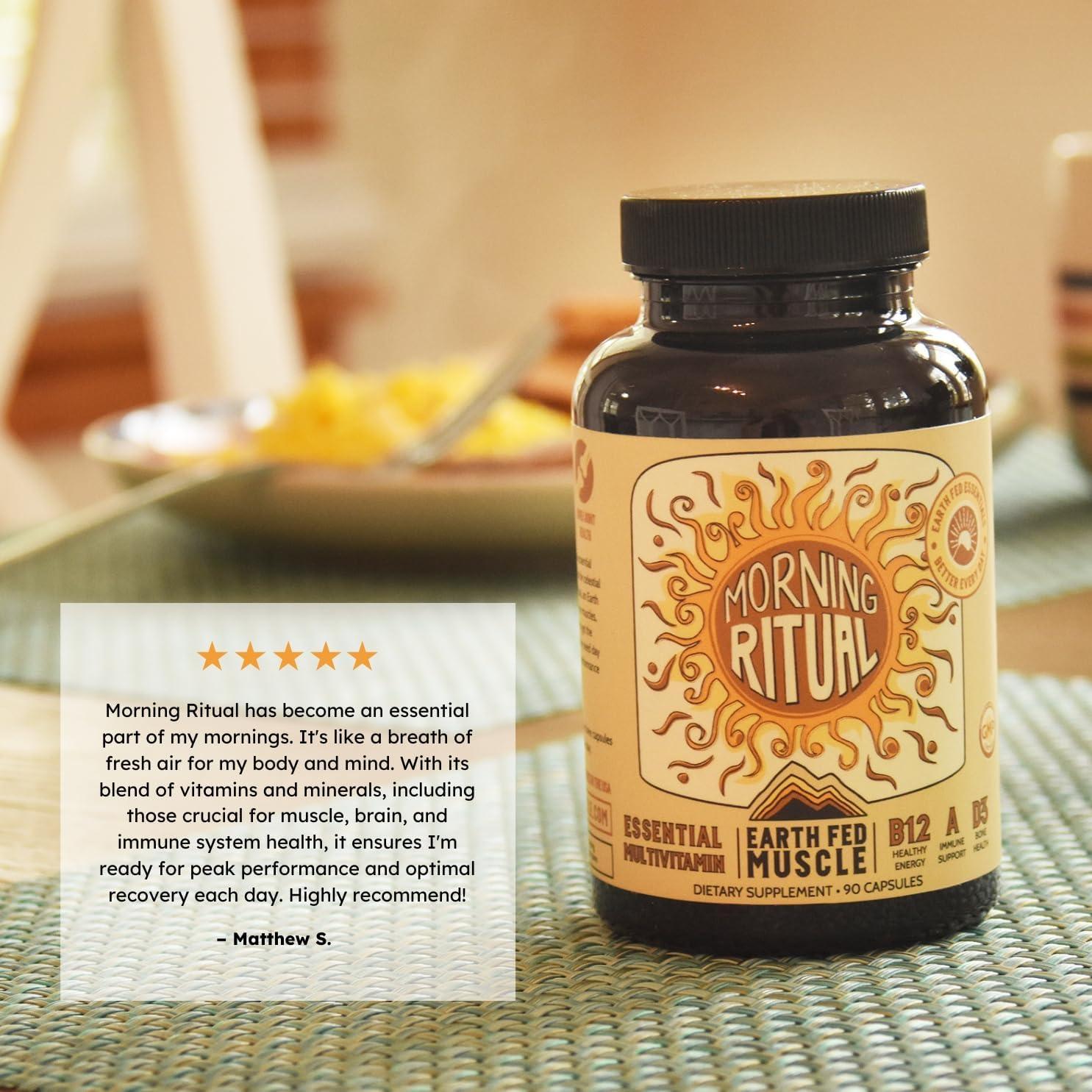 Multivitamínico Ritual Matutino Earth Fed Muscle Mujeres 60 Cápsulas