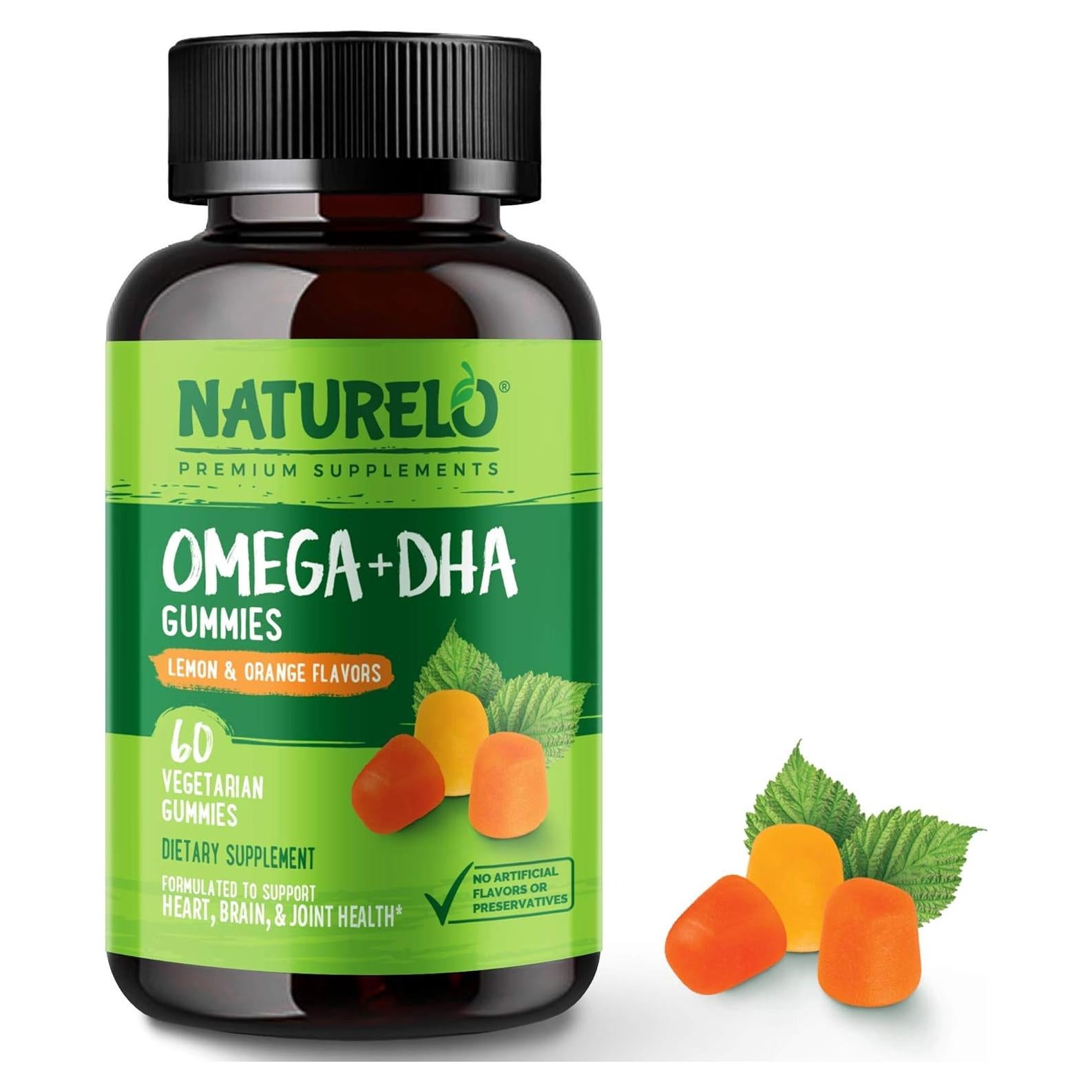 Gominolas Omega 3 DHA Vegetales NATURELO - 60 Unidades
