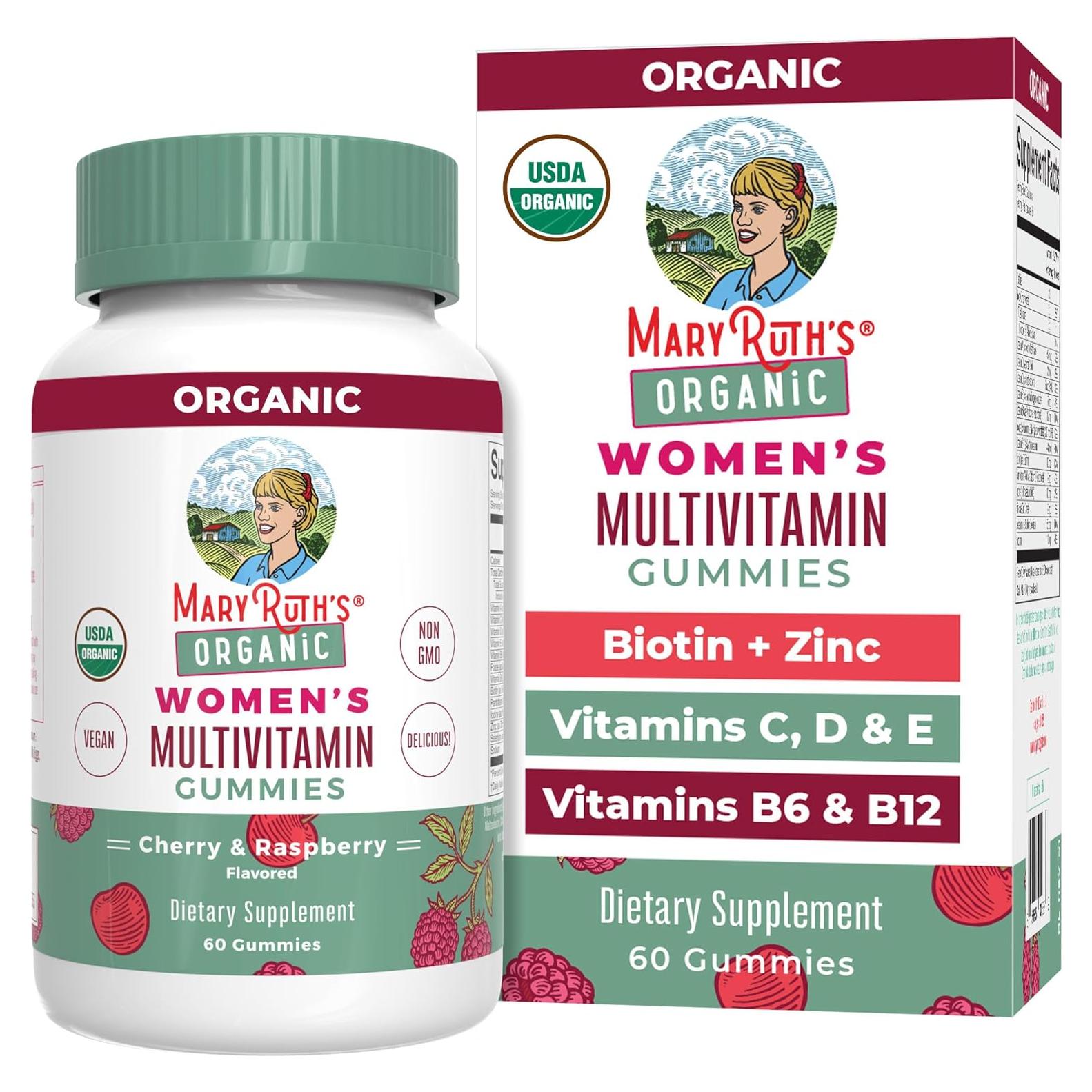 Gominolas Multivitamínicas para Mujeres MaryRuth 60 Unidades