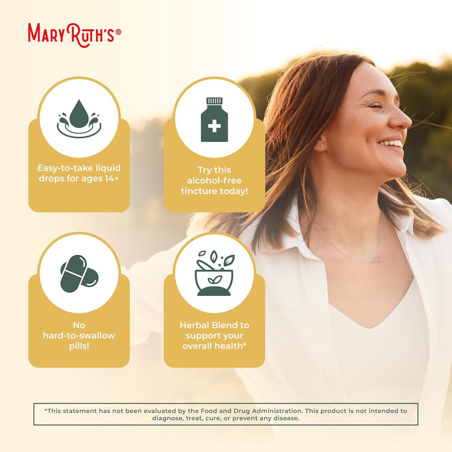 Gotas Líquidas Orgánicas MaryRuth para Salud Respiratoria 29.57 ml