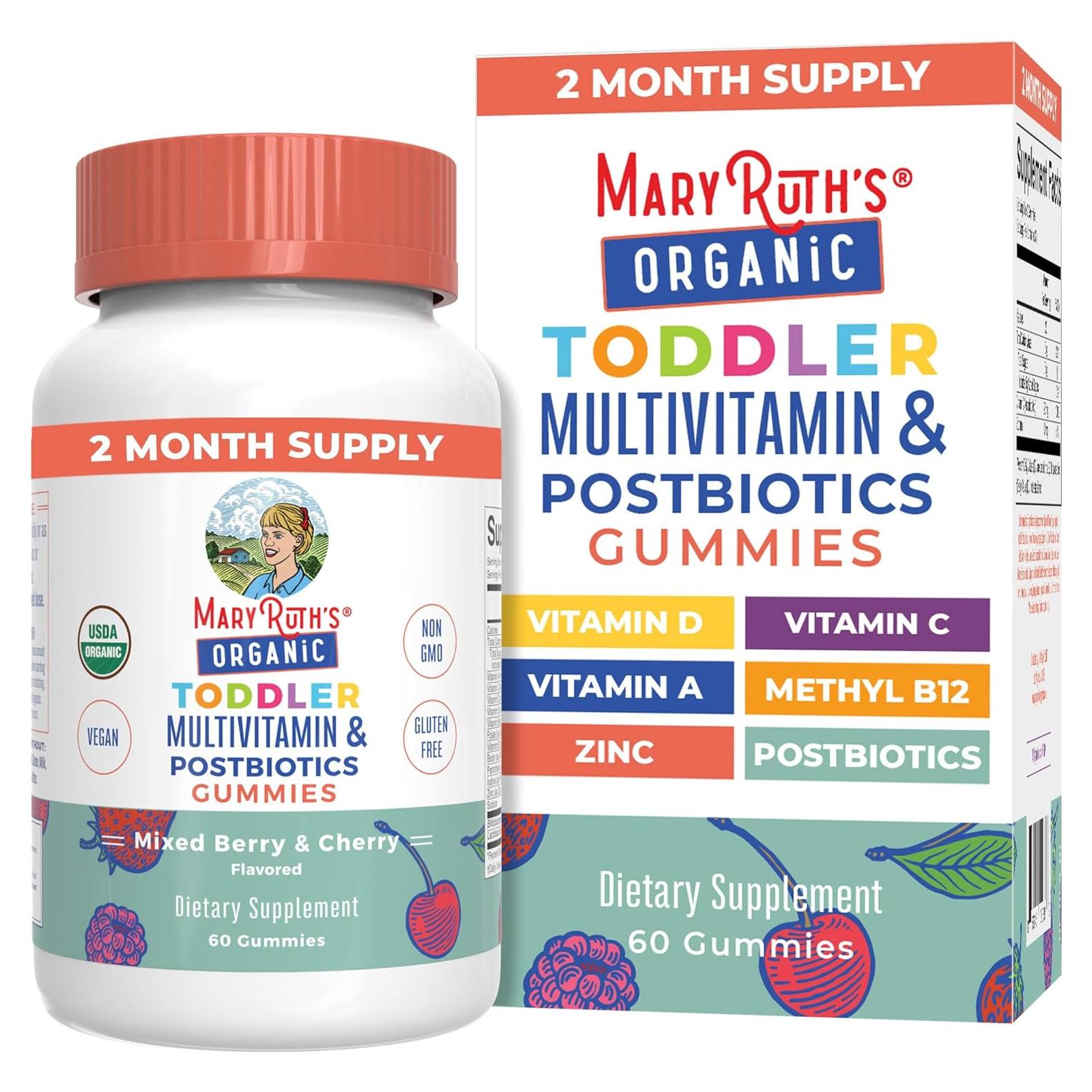 Gominolas Multivitamínicas MaryRuth para Niños 60 Porciones