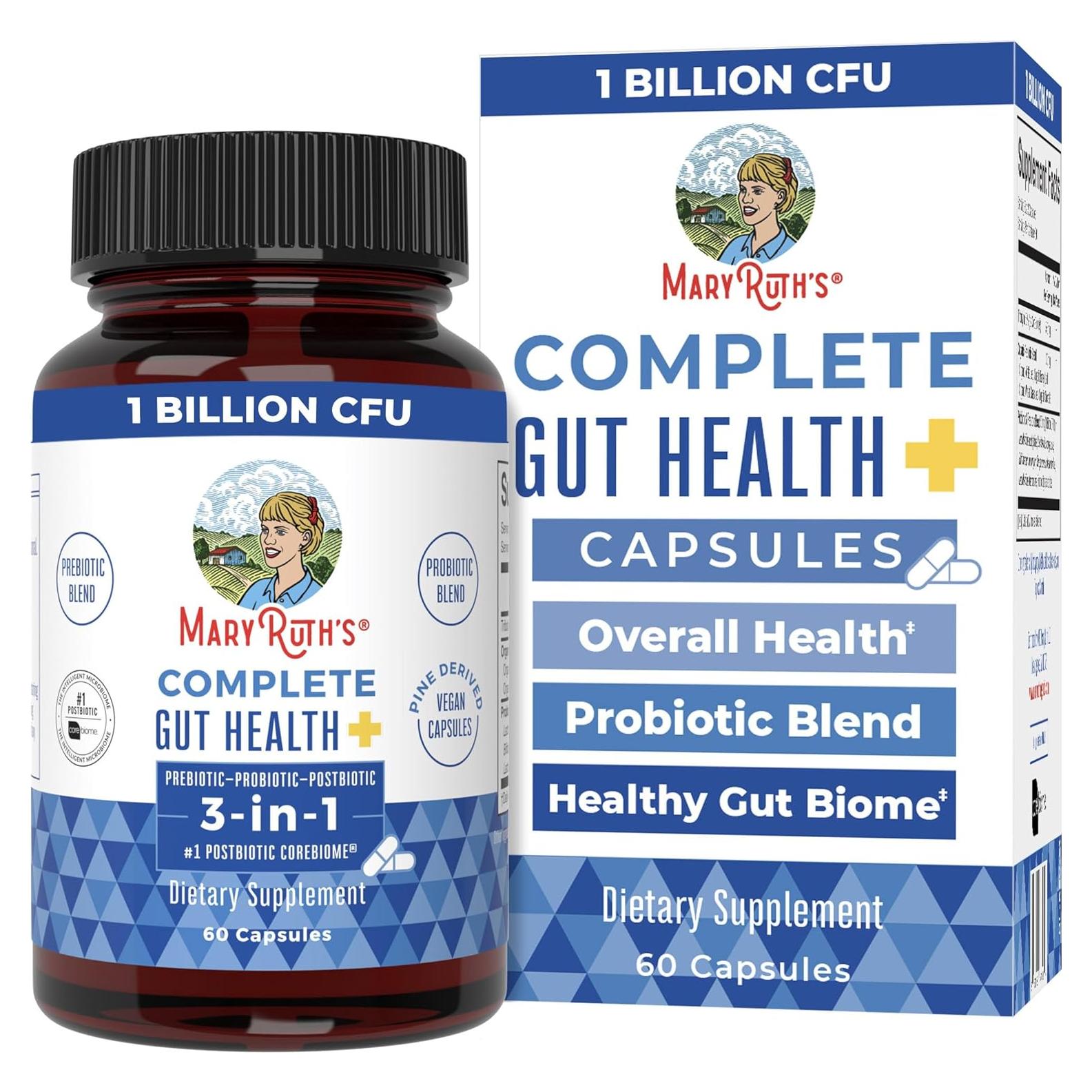 Probioticos MaryRuth Organics 3-en-1 Salud Digestiva 50 Mil CFU