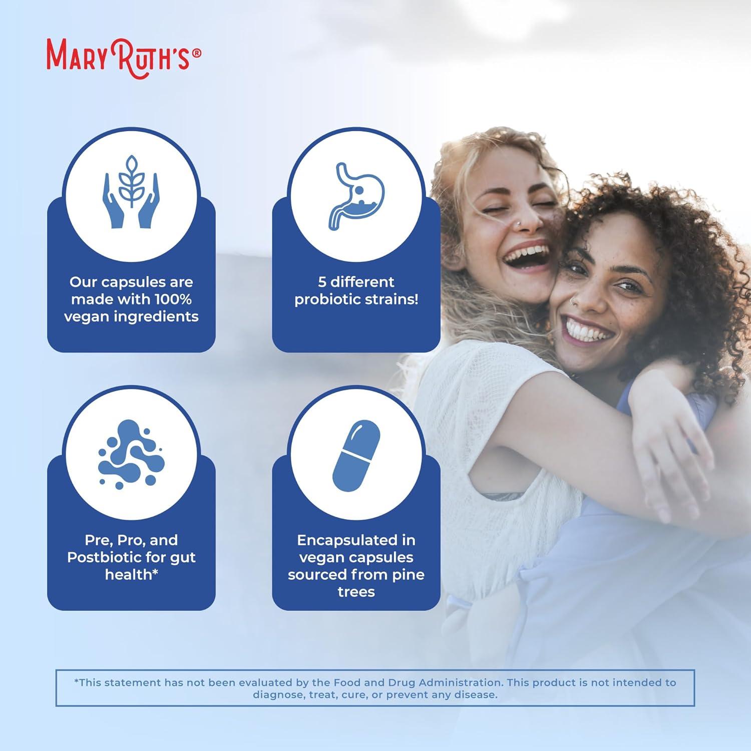 Probioticos MaryRuth Organics 3-en-1 Salud Digestiva 50 Mil CFU