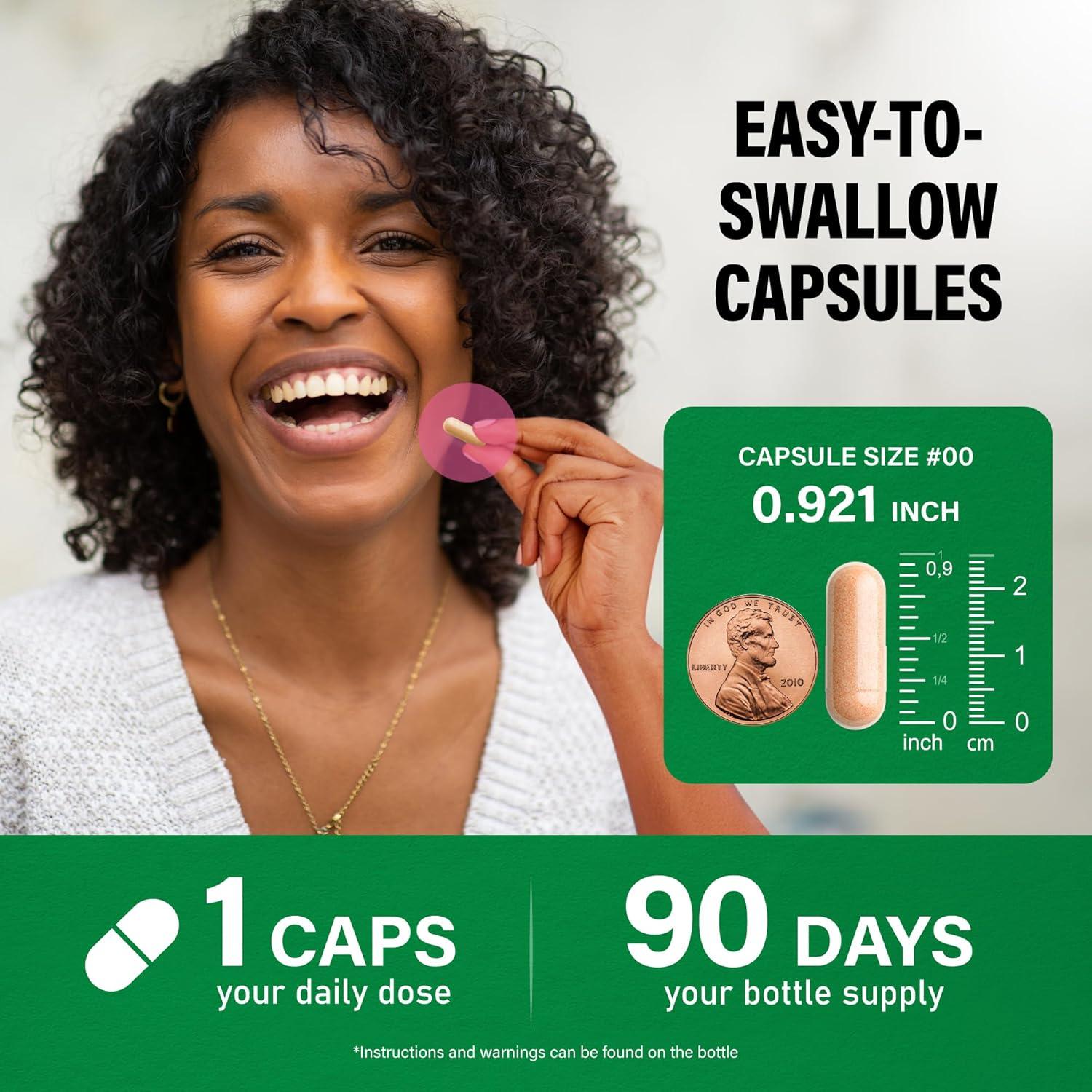 Multivitamina Vegana para Mujeres Nutra Harmony 47 en 1 - 90 Cápsulas