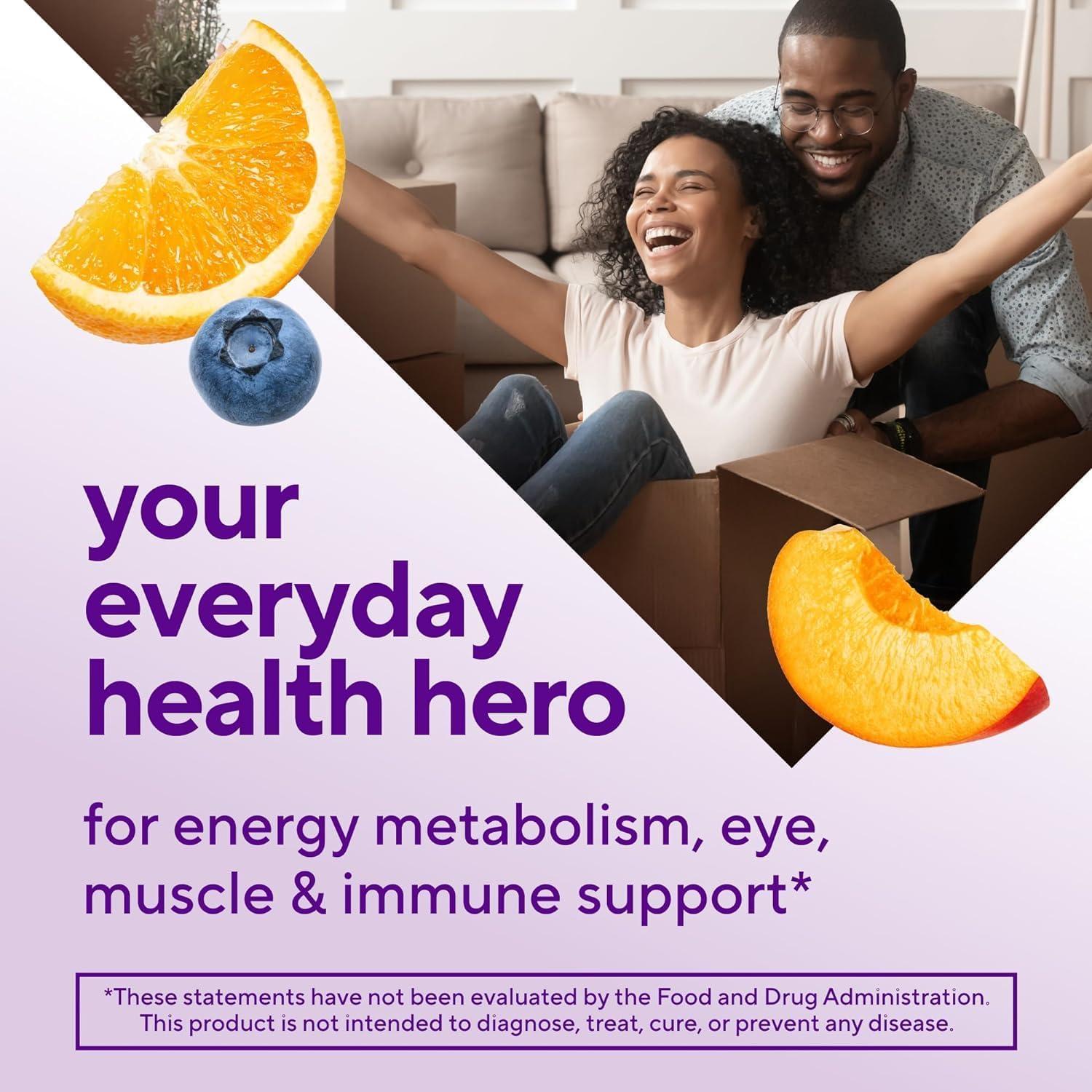 Vitafusion Multivitaminas Gummy Adultos 120 Conteo +10% Vitaminas A, C, E